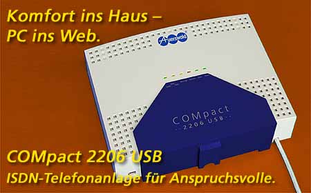 Auerswald Telefonanlage 2206 USB